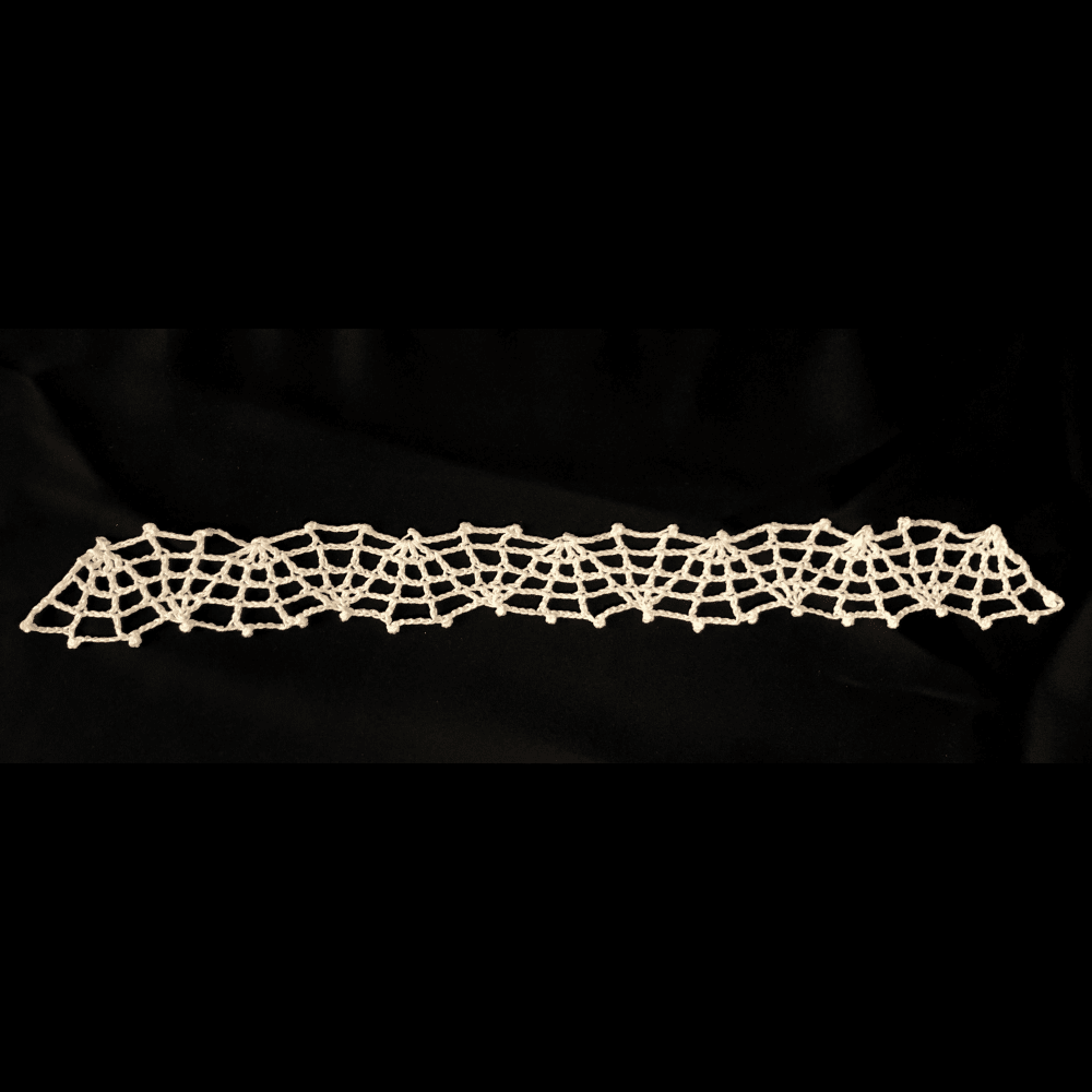 HEDWIG halloween choker | spiderweb lace 🕸️ | PDF