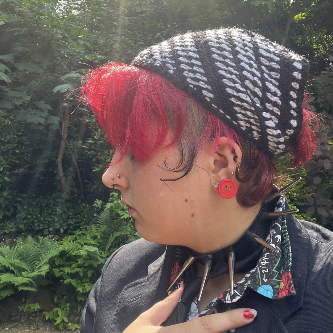 ARADIA modular moss stitch scarf crochet pattern | PDF