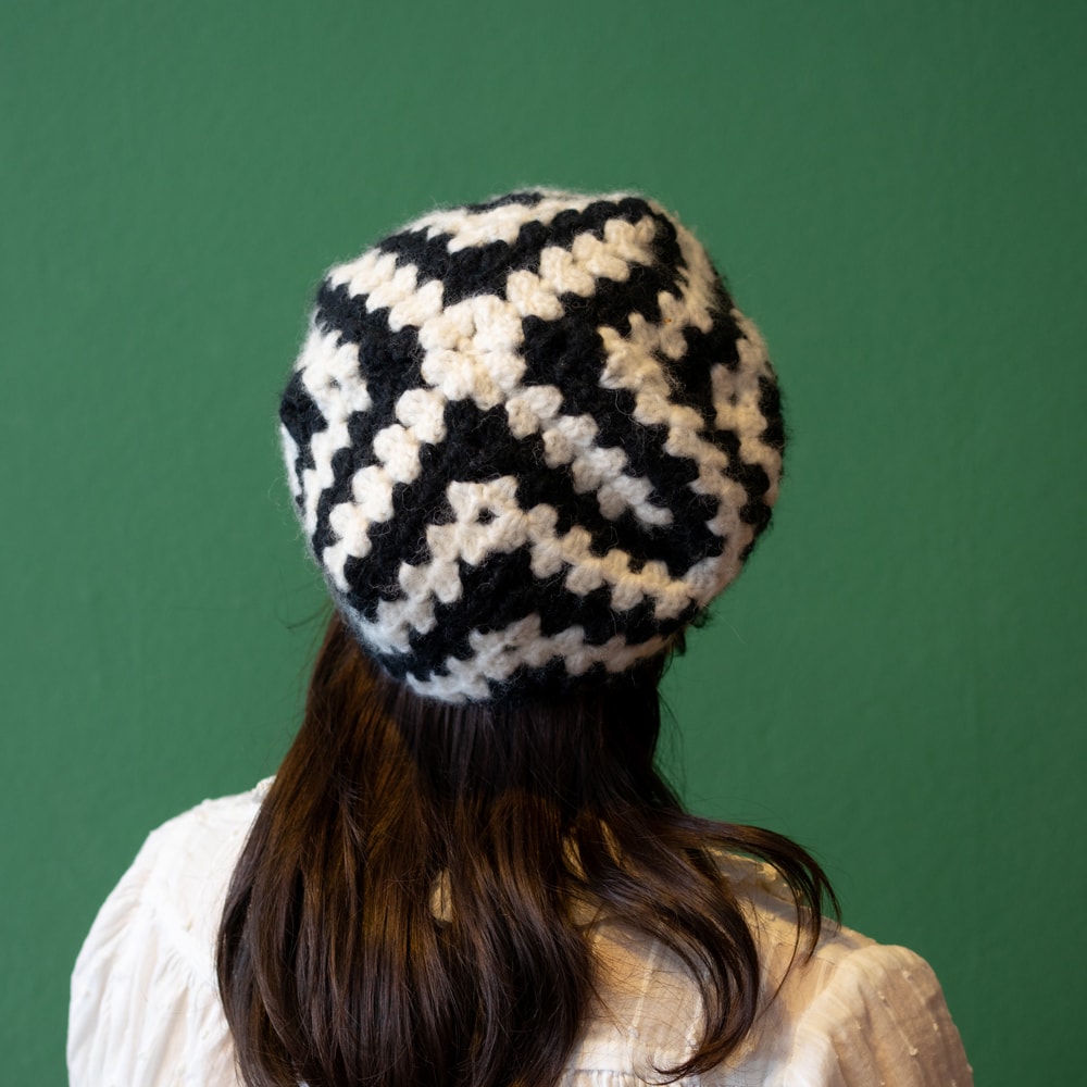 ZILPZALP chevron beret crochet pattern | PDF