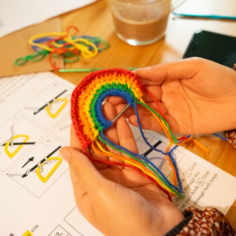 Intro to crochet workshop