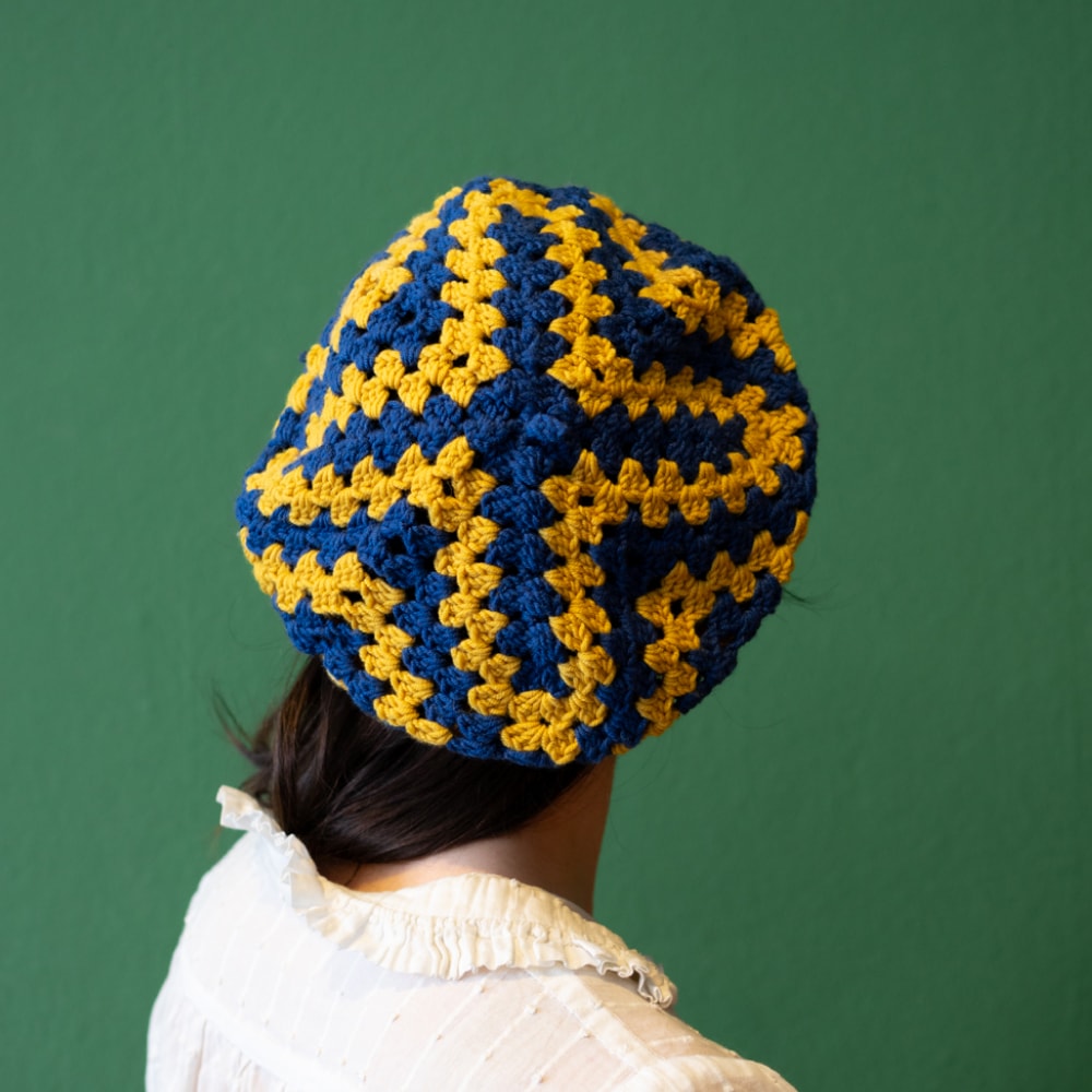 ZILPZALP chevron beret crochet pattern | PDF