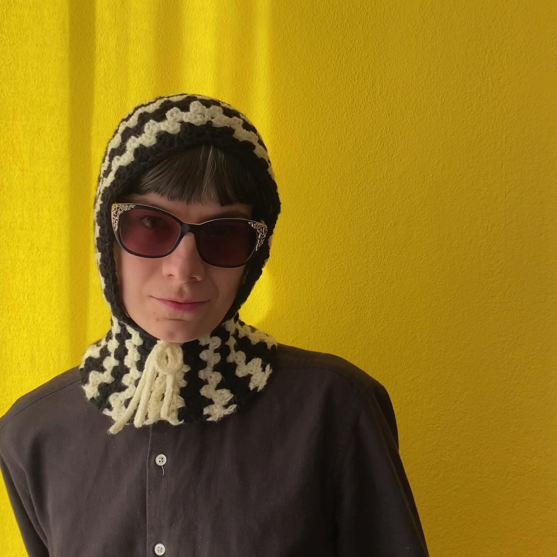 Ludovika balaclava crochet pattern