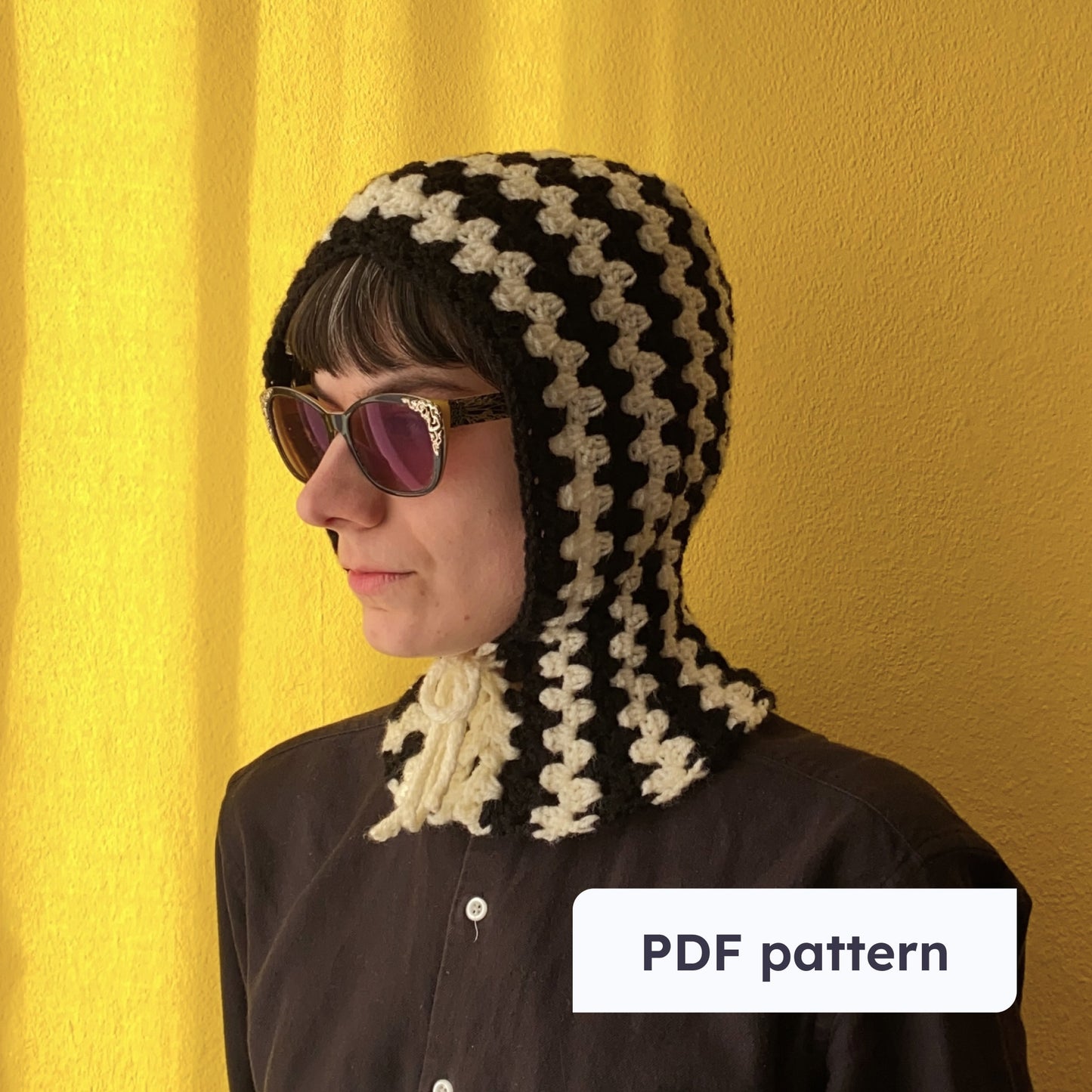 LUDOVIKA balaclava | crochet pattern | PDF