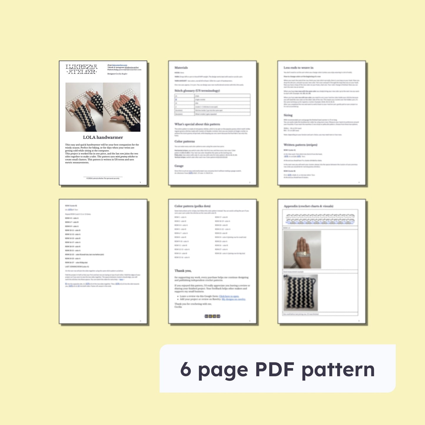 LUDOVIKA balaclava | crochet pattern | PDF